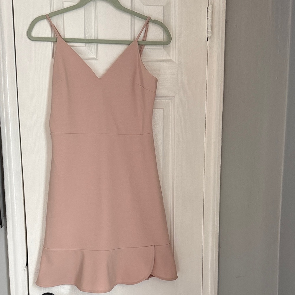 Express Blush Pink Mini Dress